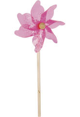 Moulin � Vent Violet 36cm.