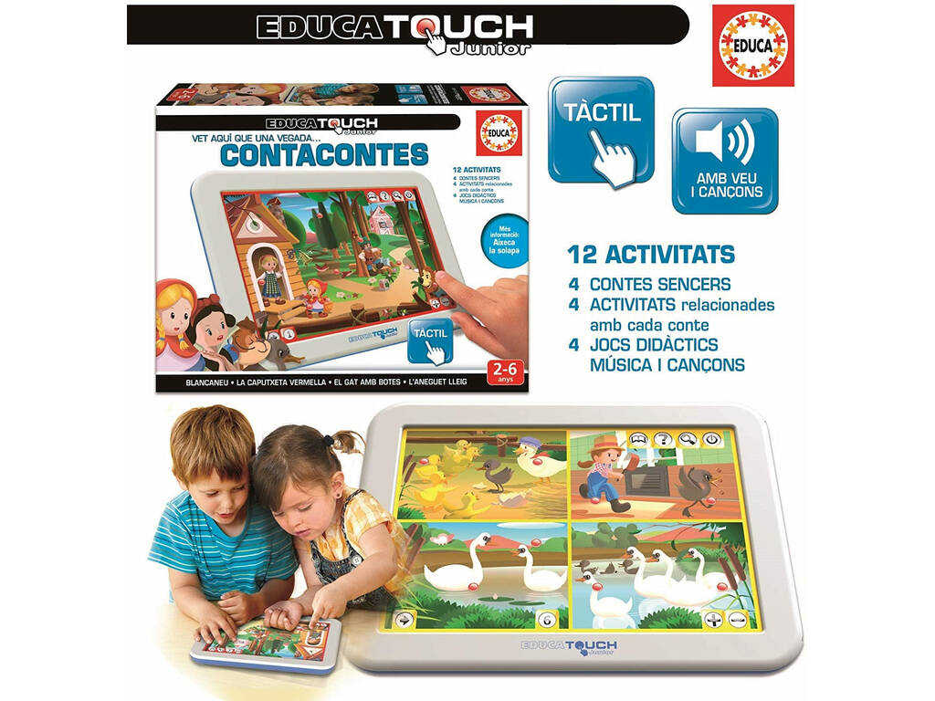 Educa Touch Junior RaccontaFiabe Catalano di Educa 16205