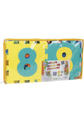 Puzzle Eva 2 Em 1 Cubos - N�meros