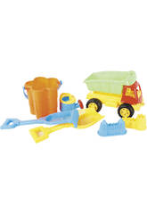 Ensemble Plage avec Camion 20cm