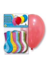 Borsa di 24 palloncini color pastello opaco Globolandia 5105