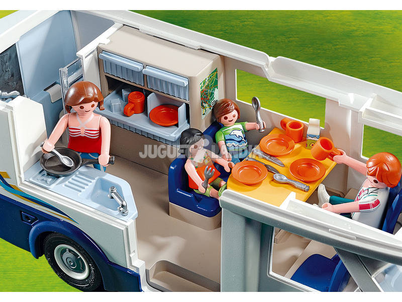 Playmobil caravana familiar