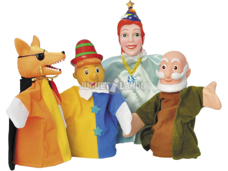 Marionetes Contos Infantis 4 Peças