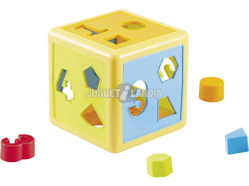Cubo Actividades y Formas 18 Piezas 15cm