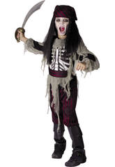 D�guisement Pirate Fant�me Gar�on Taille XL 