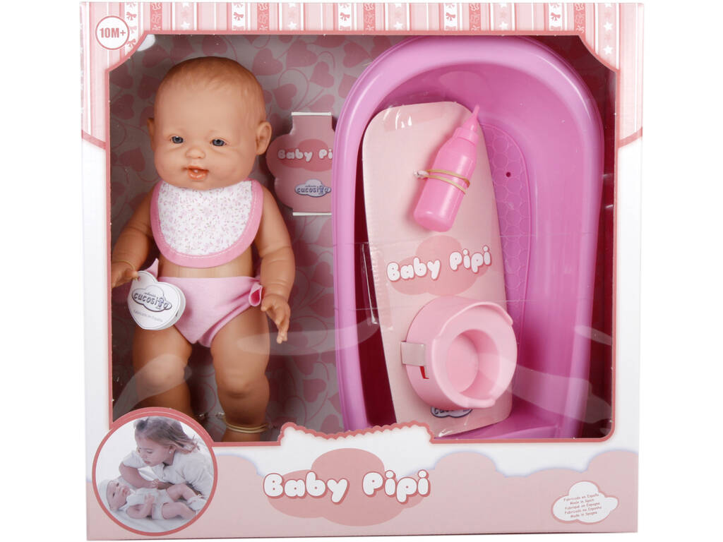 Baby Pipi mit Badewanne