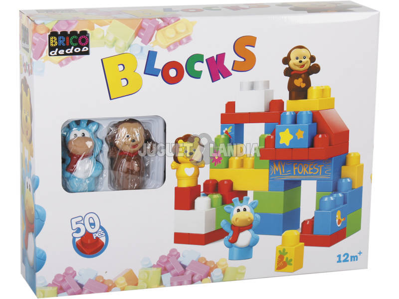 Blocks Animaux 50 pièces
