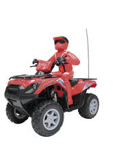 R�dio Controlo 1:16 Kawasaki Brute Force 27 - 40 Mhz