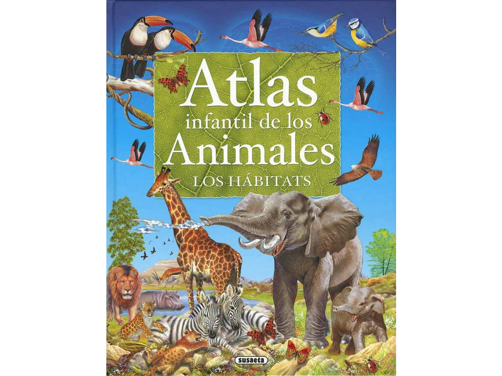 Livre Atlas d'animaux Susaeta S0241
