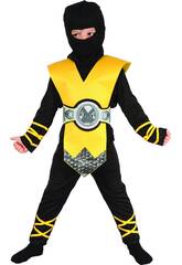 D�guisement Ninja Jaune B�b� Taille S