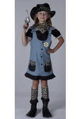 D�guisement de Cow Girl Fille Taille S