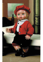 Juanin Pérez Bébé Ensemble Pantalon bleu marine et Veste rouge