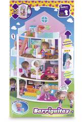 Poupées Barriguitas Edifice Fou Fou 3 Figurines et Accessoires 35 x 12 x 65 cm Famosa 700012396