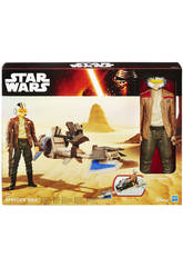 Star Wars E7 Hero Series Figura e Ve�culo Sortido 