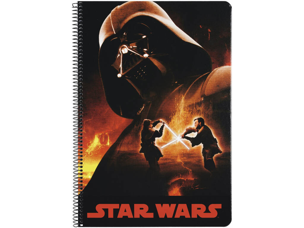 Hardcover-Folio-Notizbuch 80 Std. Star Wars Safta 511401066