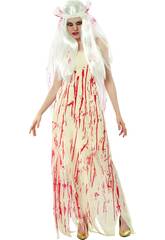 Déguisement Fiancée Zombie SanglanteFfemme taille XL 