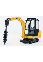 Mini Pelleteuse JCB 8016 avec Marteau Piqueur 