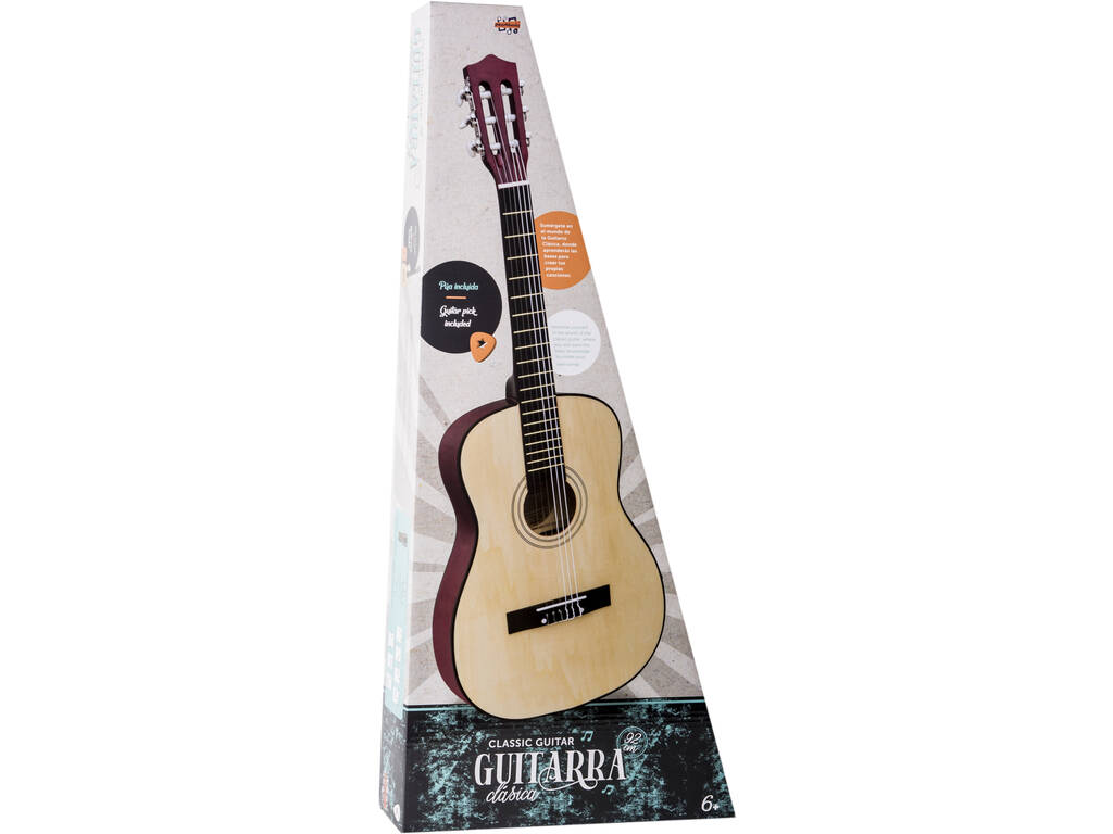 Guitarra De Madeira 91 cm.