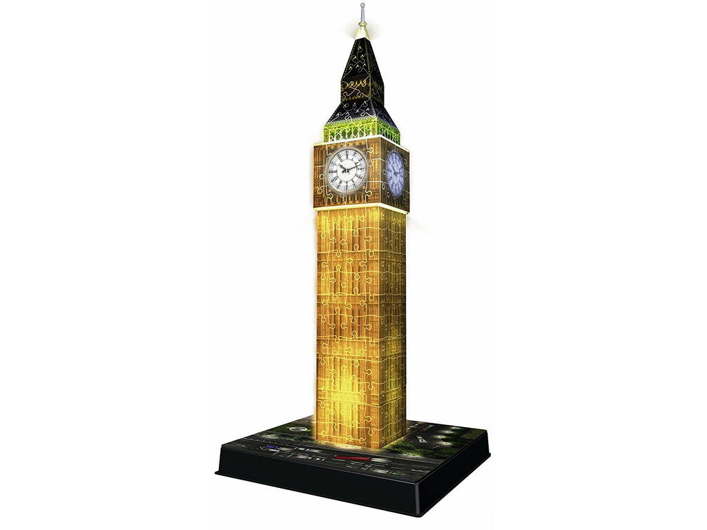 Puzzle 3D Bâtiment Big Ben avec Led