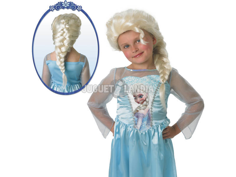 Peluca Frozen Elsa Rubies 52865