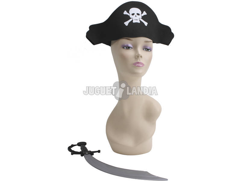 Pirate Set mit Hat und Säbel