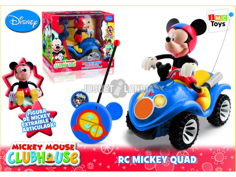 Radio Comando Quad Mickey