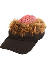 Gorra con Cerebro y Luz para Adulto