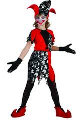 Dguisement Bouffon Mchante Fille Taille S