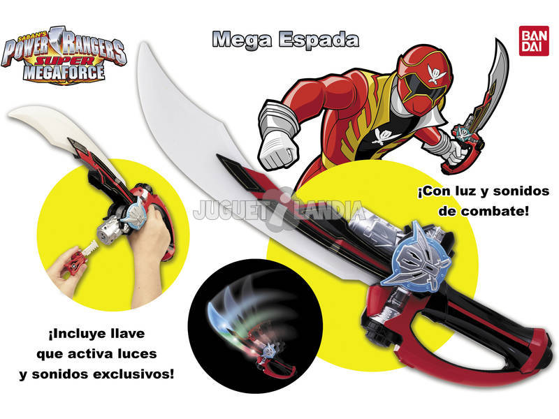 Power Ranger Mega Espada Super Megaforce