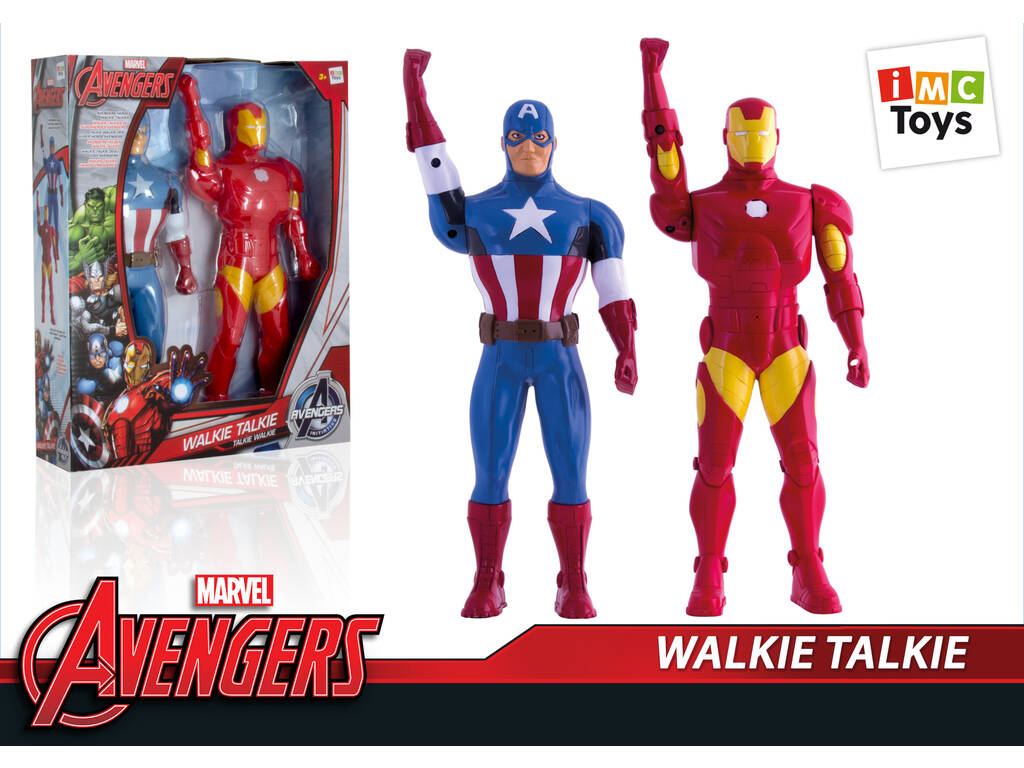 Avengers Walkie Talkie Figura IMC Toys 390133