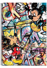 Block A4 Mickey Scrap