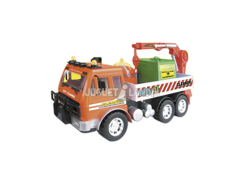 Camion 1:14 Ramassage Contenaires Recyclage