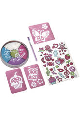 Kit Face Paint and Glitter Tatoo