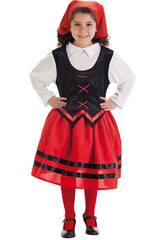 Fantasia Pastora Menina Tamanho S Llopis 8322 - 1
