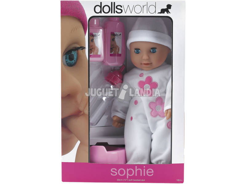 Muñeca Sophie 30 cm. con Accesorios