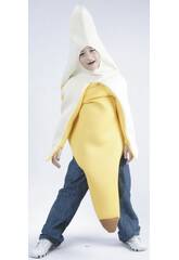 Fantasia Banana Menino Tamanho M 