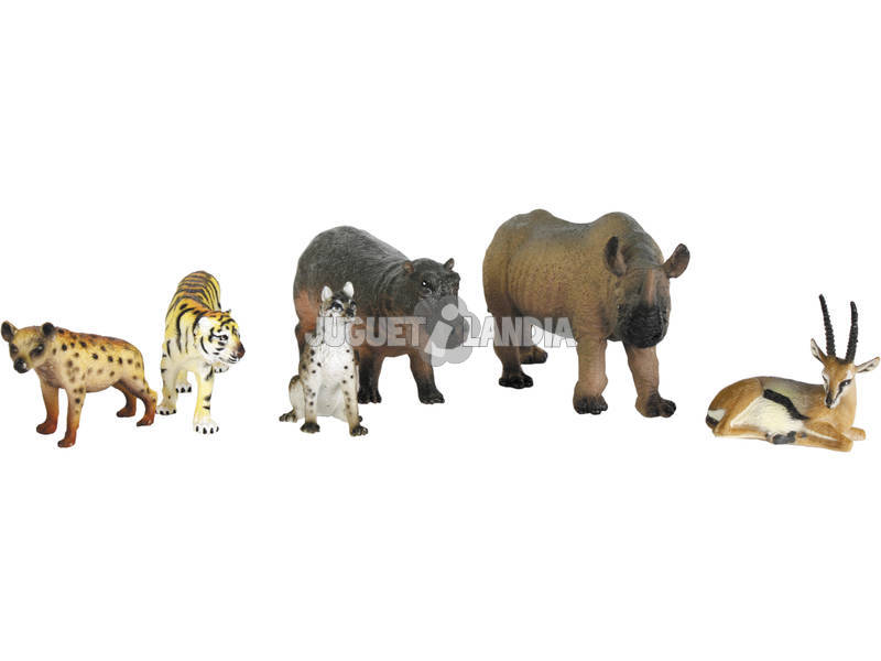 Animales Wild Life de 6 piezas