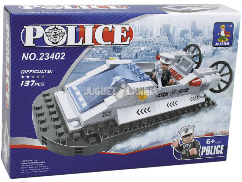 Overcraft Policía 137 Piezas City