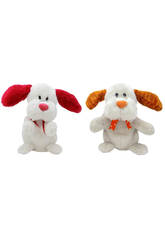 Peluche Cagnolino 25 cm. Canterino che si Muove 