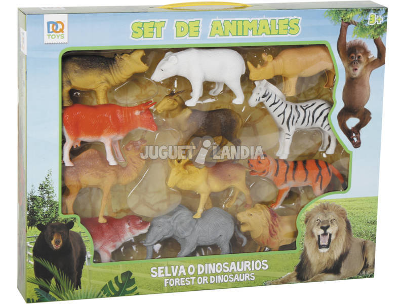 Set Animales Selva piezas