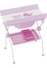 Baignoire Pliable Bidet Baleine Rose