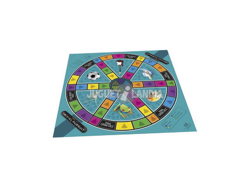 Juego Mesa Trivial Pursuit Edición Familia Hasbro Gaming 73013793