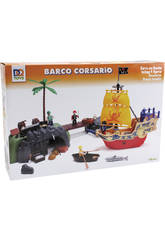 Barco Pirata Com Figuras e Ponte Elevadi�a 