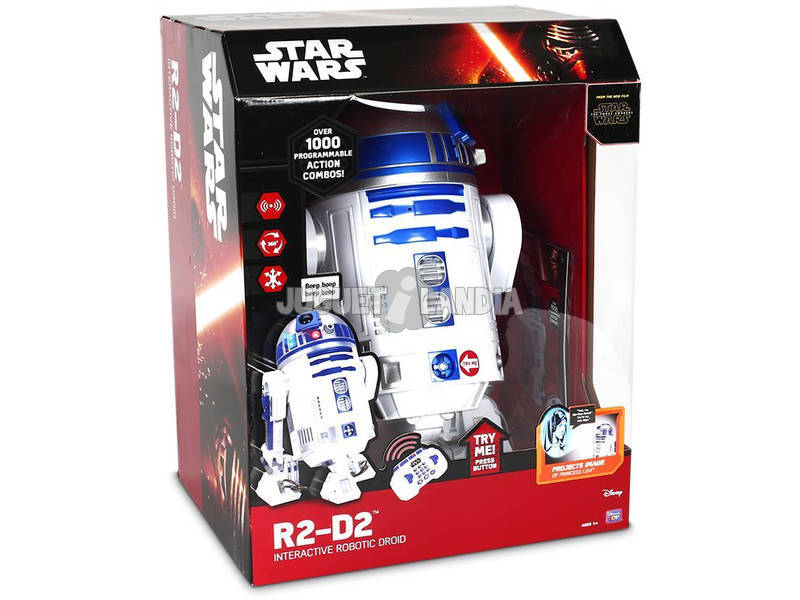 Robot Interactif R2 D2 40,5 cm Star Wars