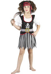 Disfraz Pirata Ni�as Talla M