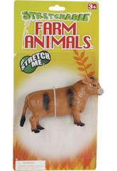ANIMALES GRANJA ELASTICOS 6 SURT.