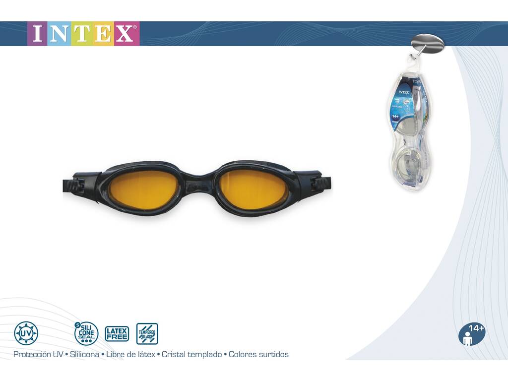 Óculos de Mergulho Pro Master Intex 55692
