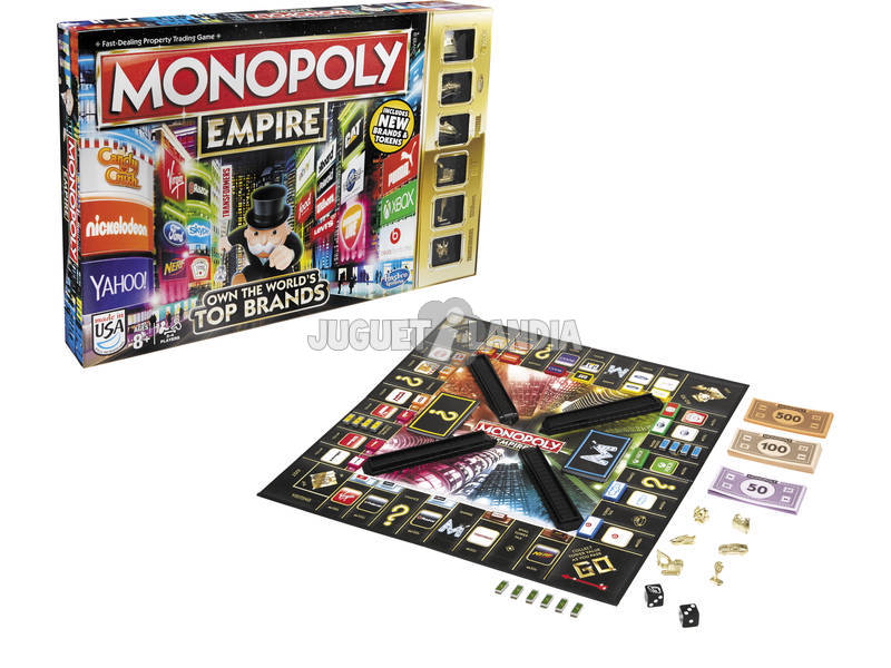 Reich Monopol Empire Brettspiel HASBRO GAMING B5095