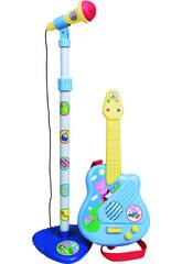 Peppa Pig ensemble guitare et un micro