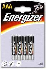 Pack 4 Piles LR03/AAA Alcalines Energizer